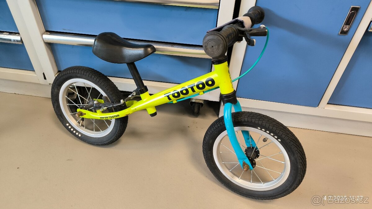 Odrážecí kolo s nafukovacími koly