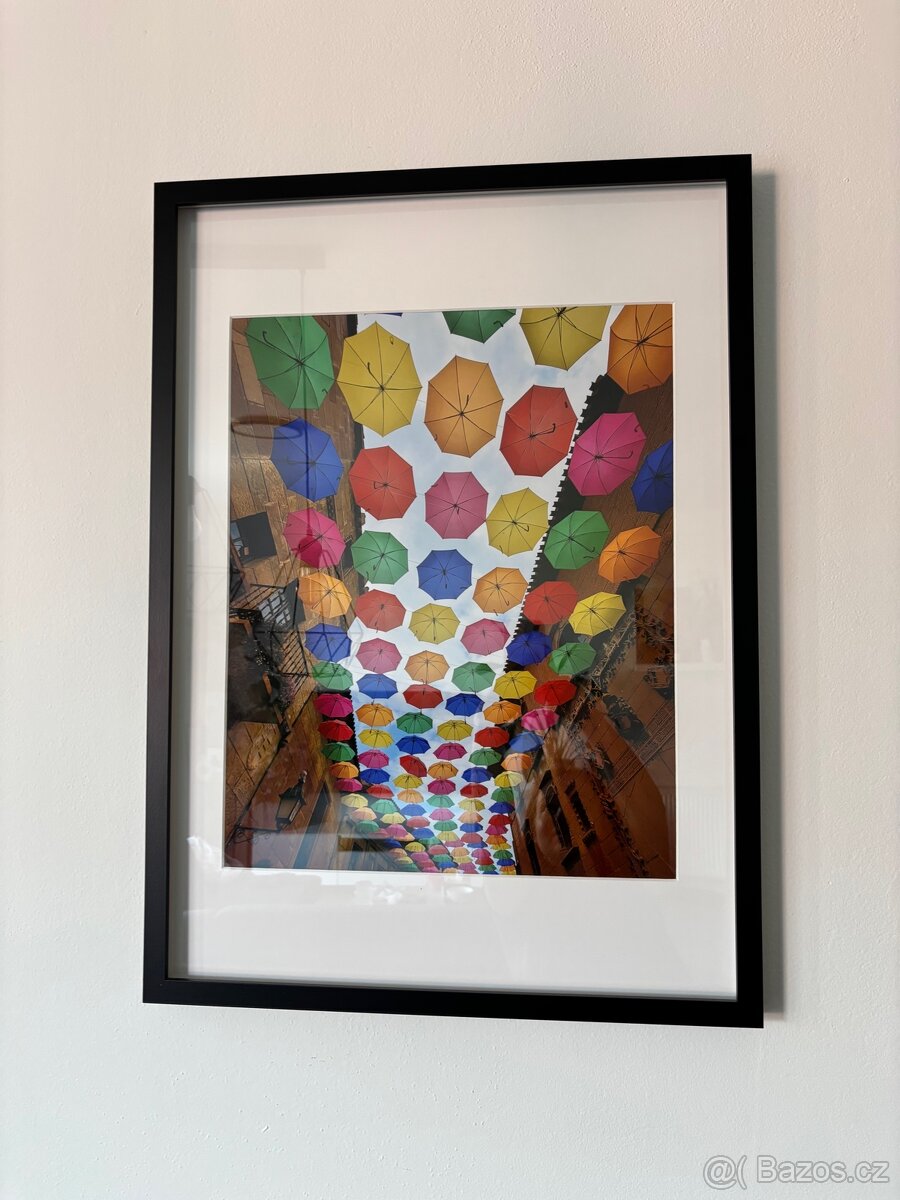 Černý rám Ikea - Rodälm 50x70 cm