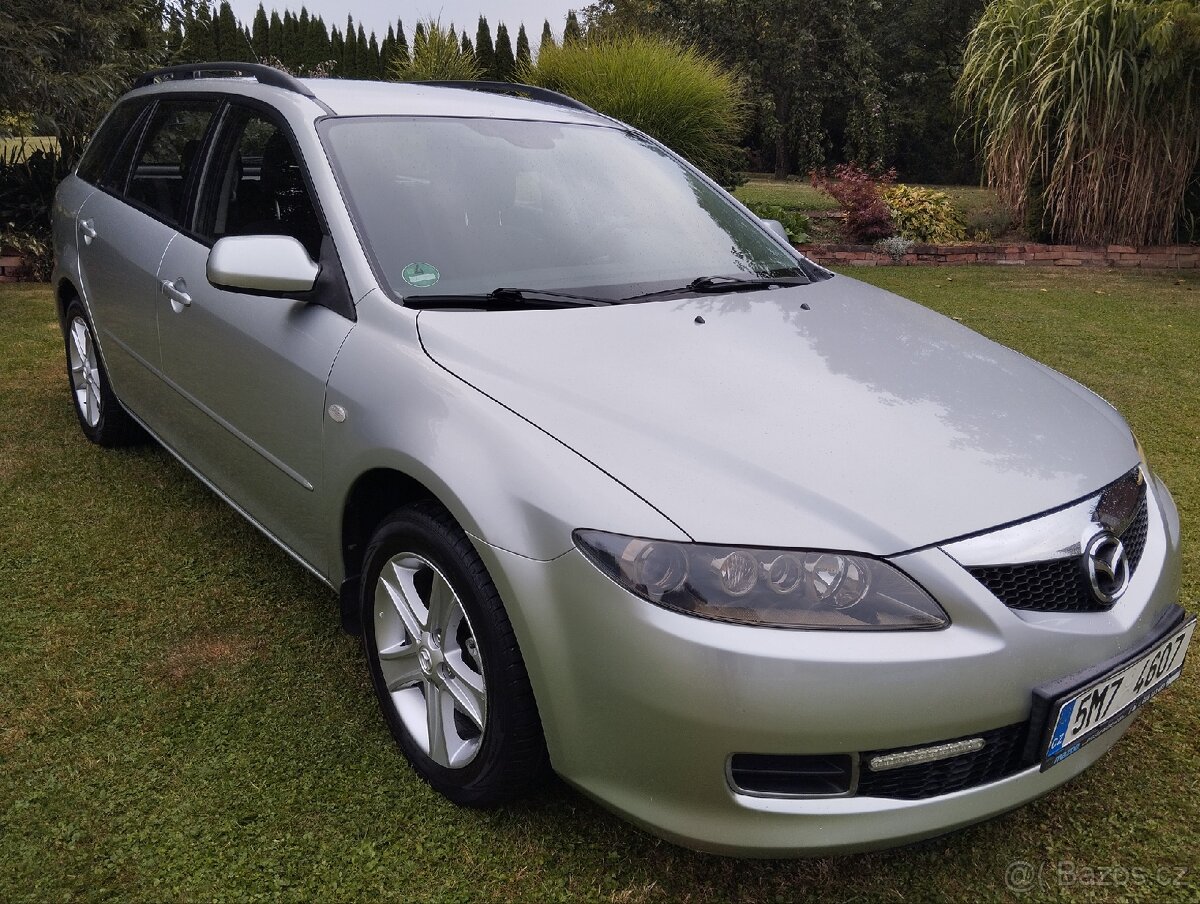 Mazda 6 GY/GG 1.8 88kw, 2006, 134tis km, LPG, zachovalá