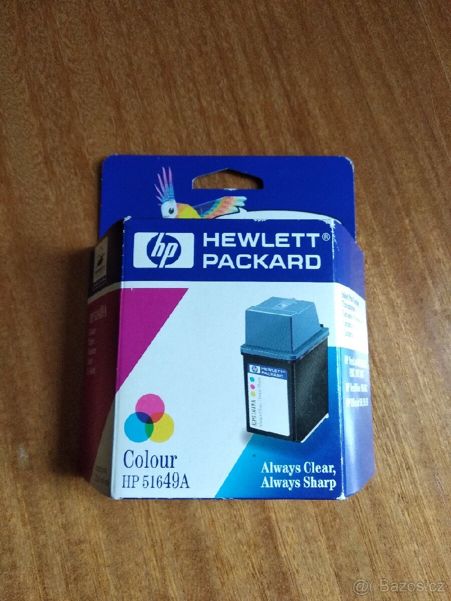 Inkoustová kazeta HP 49 originální nepoužitá dříve vyrobená