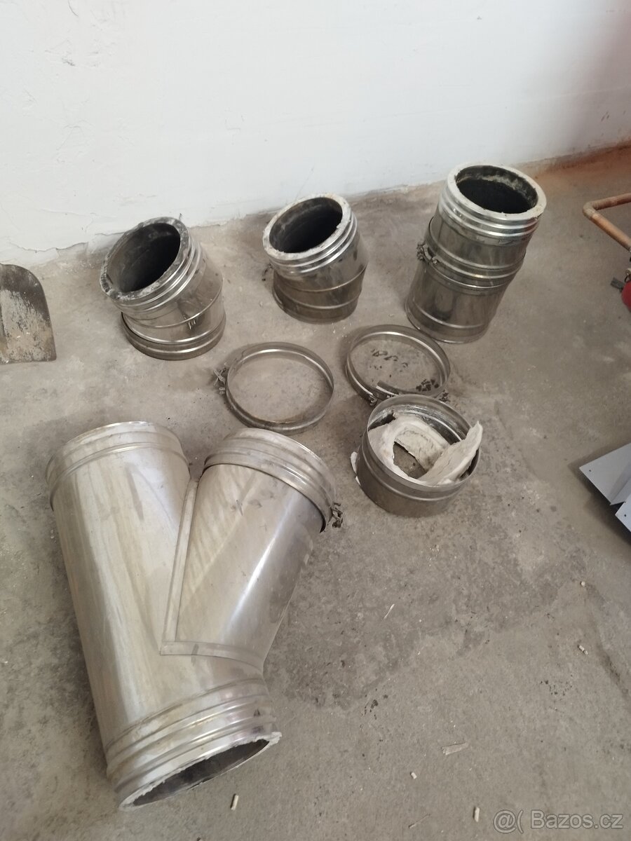 Komínové dílce nerez průměr 200mm