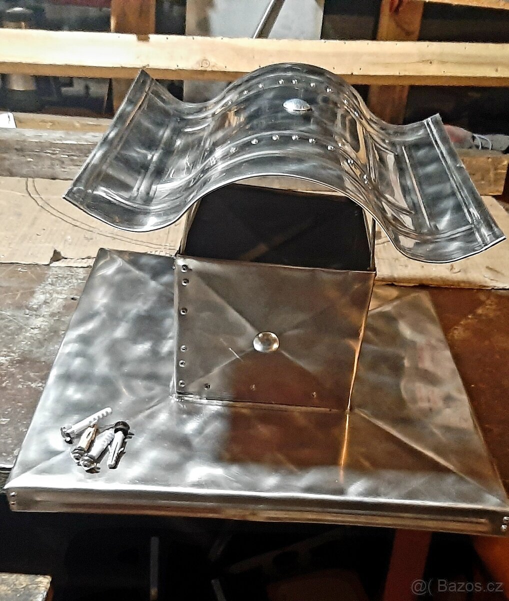 STŘÍŠKA NA KOMÍN NAPOLEON Nerez, pozink, měď..