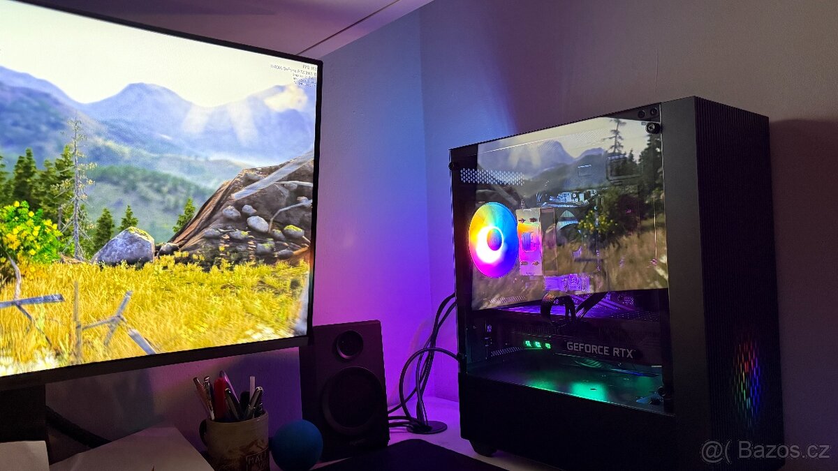 Herni PC - AMD Ryzen 5, GeForce RTX 3060 Ti, 32 GB RAM, 1TB