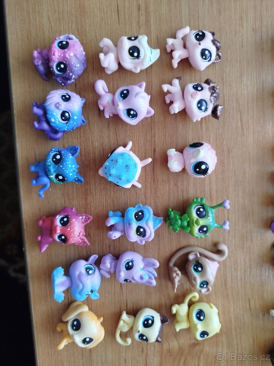 Littlest Pet Shop třpytivé 18 ks
