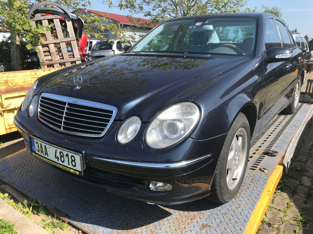 MB E 320i W211 4x4 automat, vzduch, LPG, CZ puvod