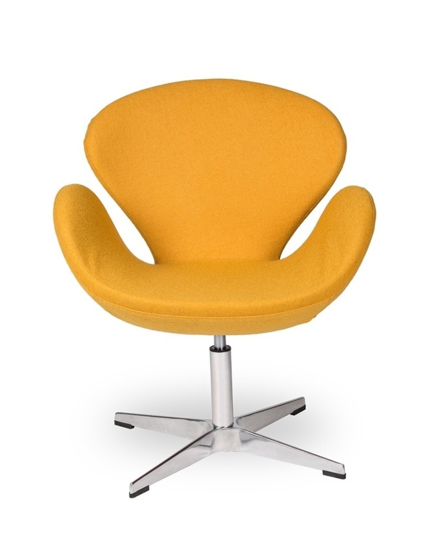 Designová otočná křesla SWAN, neprosezená, levně