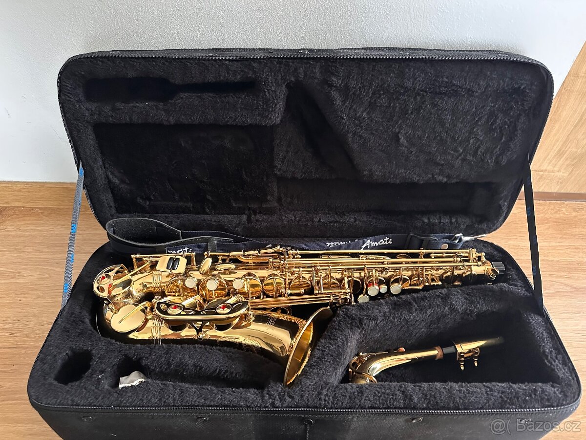 Altový saxofon Amati Kraslice – krásný český nástroj s duší
