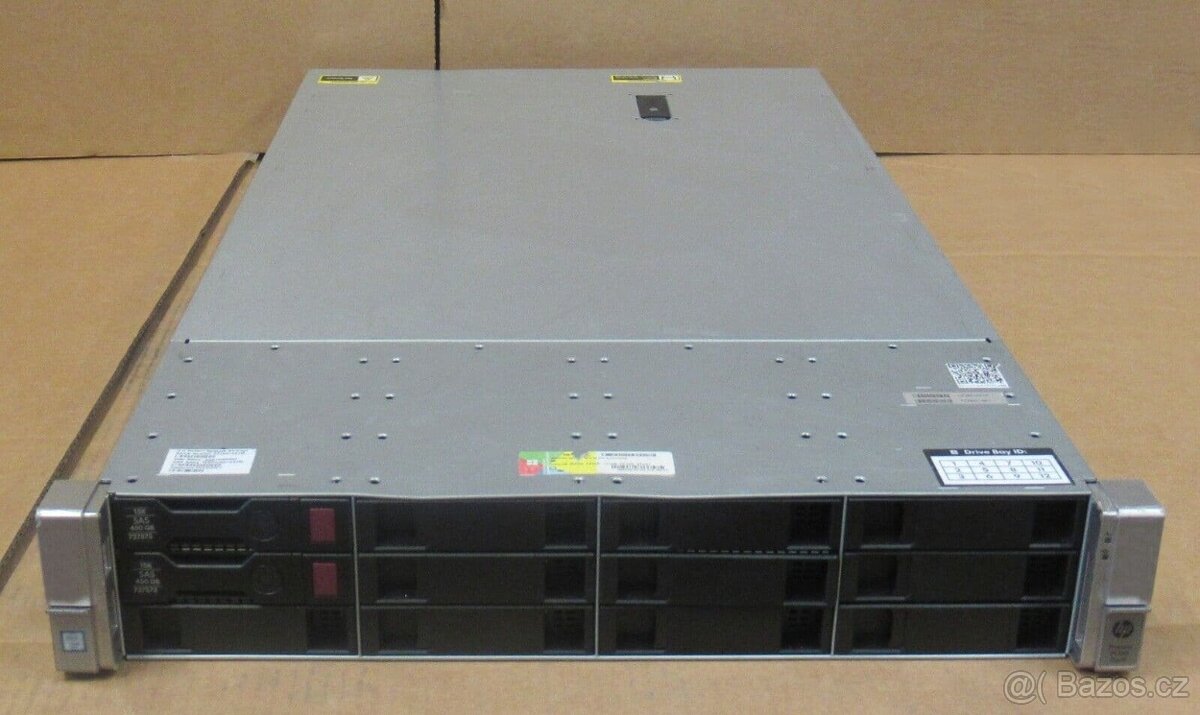 Server HPE DL380 G9 12LFF 2x10 CPU 32GB RAM 2x 800W PSU