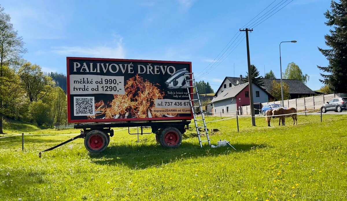 Pronájem billboardu - reklamní plochy - Hronov