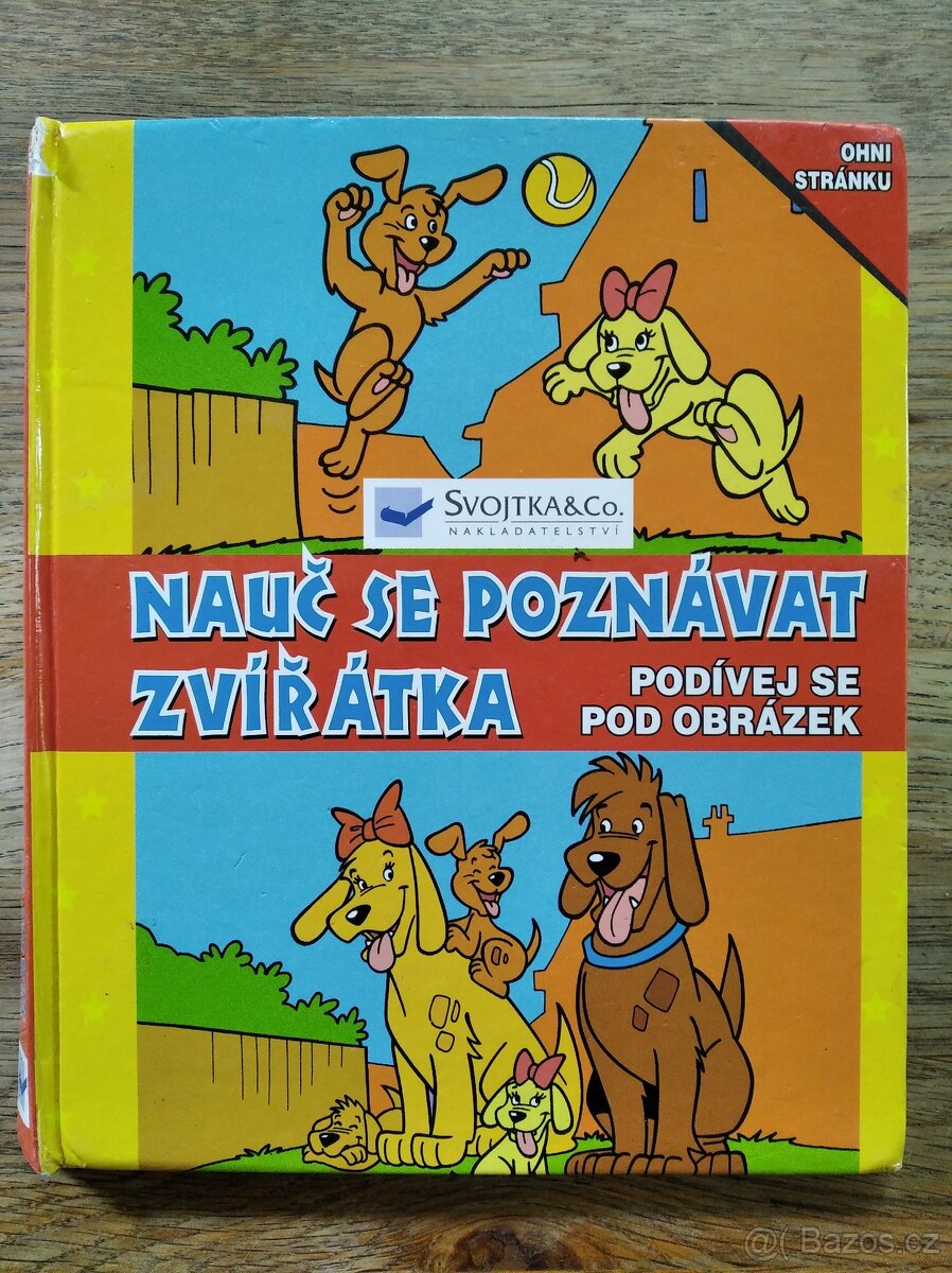 Dětská knížka Nauč se poznávat zvířátka SVOJTKA