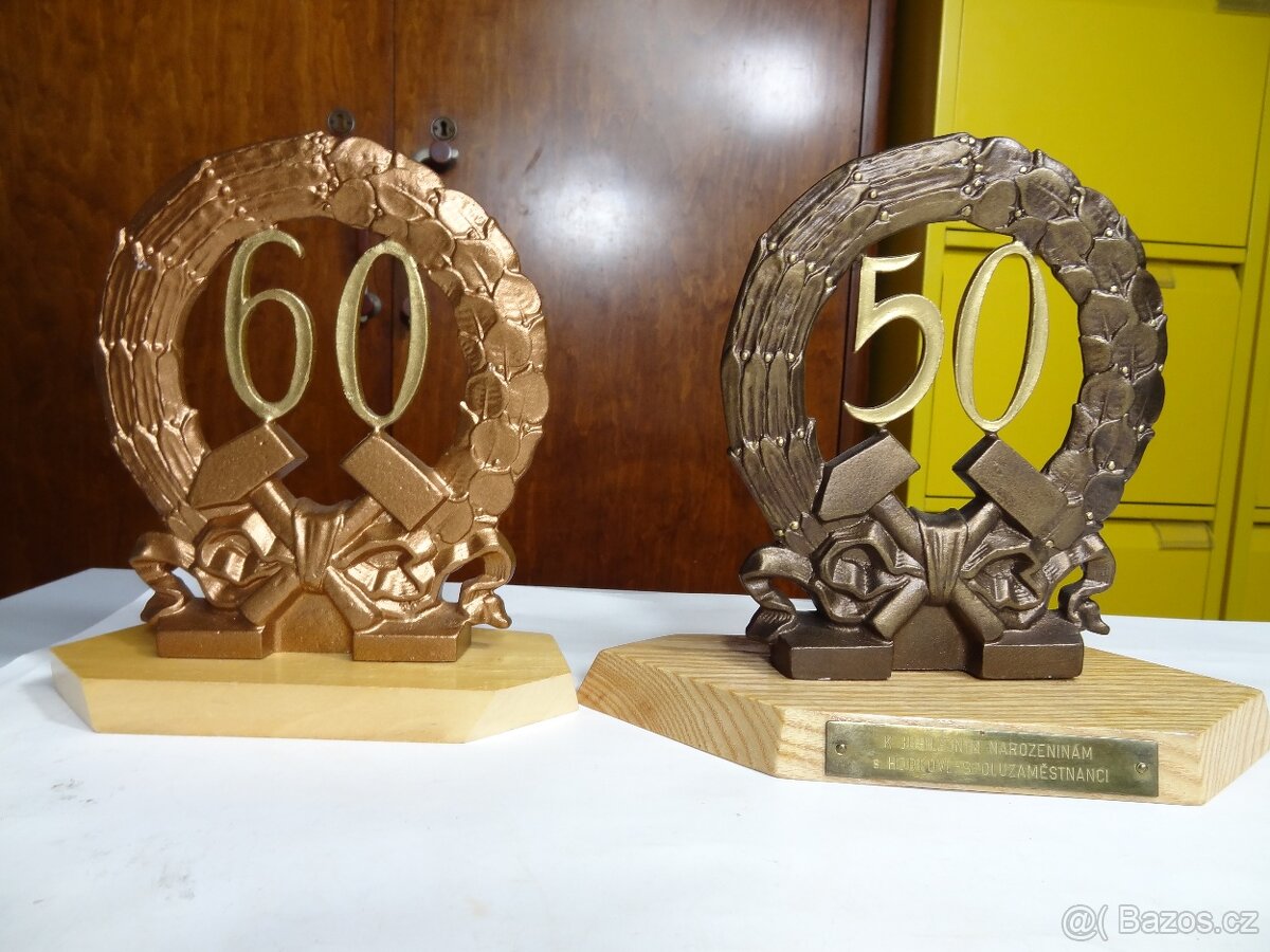 Dárek k 50. narozeninám a k 60.