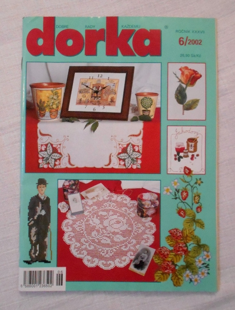 Časopis Dorka rok 2002 6 se střihovou přílohou - slovensky