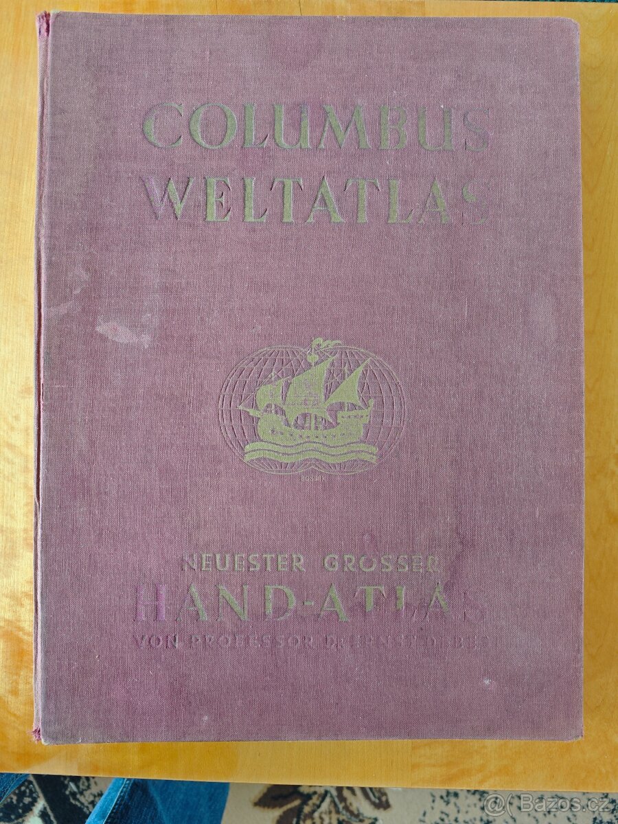 Atlas světa z roku 1935