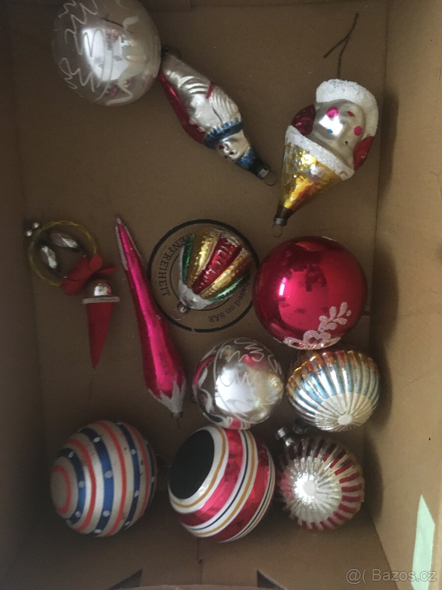 Staré vánoční ozdoby
