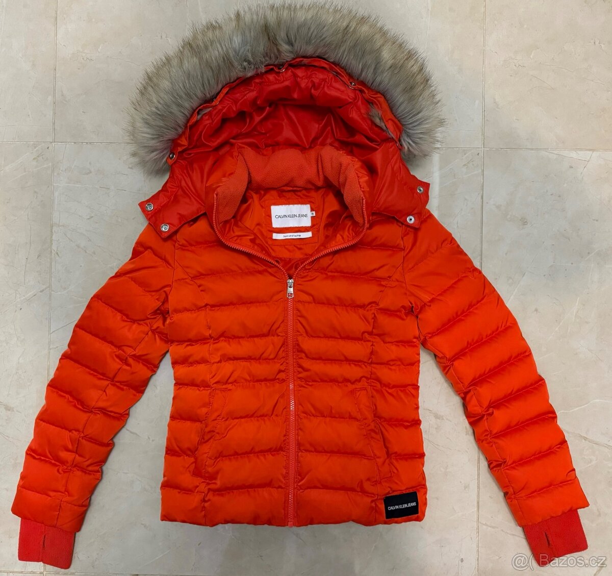 Zimní péřová bunda Calvin Klein