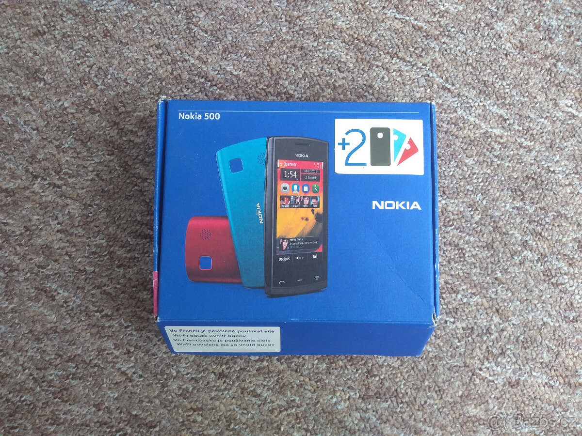 2x NOKIA 500 na díly
