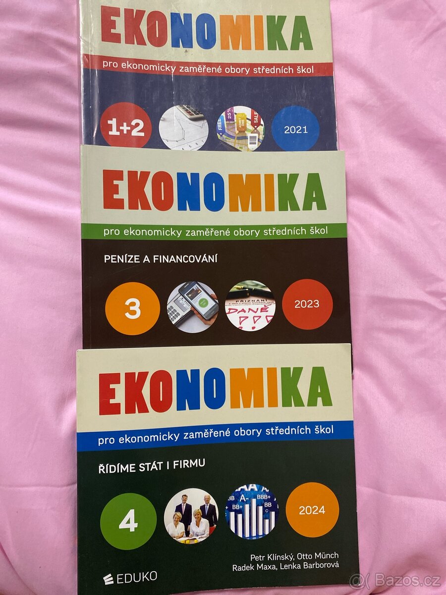 Učebnice ekonomiky-1.,2.,3.,4. díl