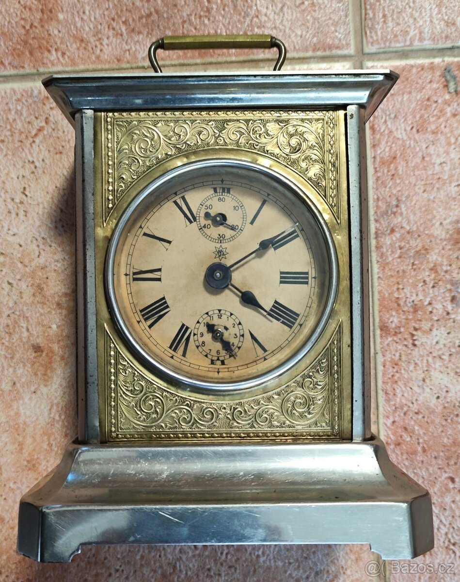 TOP raritka - budík "Joker" jako hodiny s bitím i s budíke