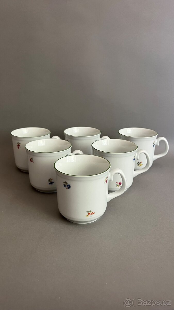 Sada hrnků, NOVÁ, porcelánové hrnky