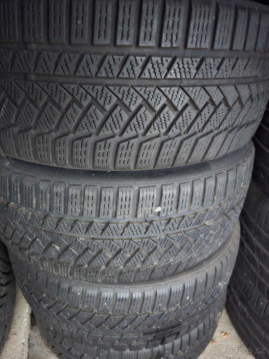 Zimní sada 205/45/17 Continental 8mm