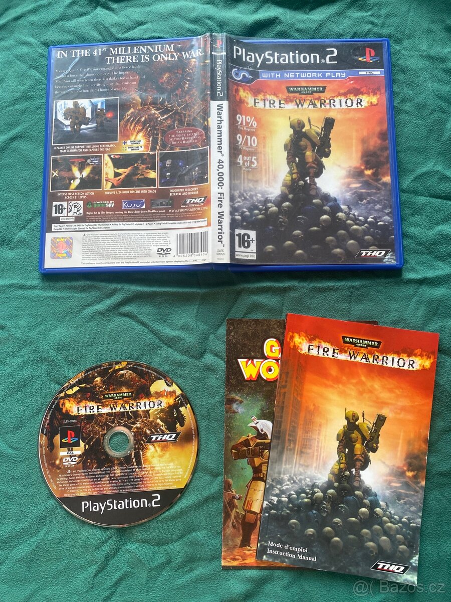 PS2 Warhammer 40,000: Fire Warrior