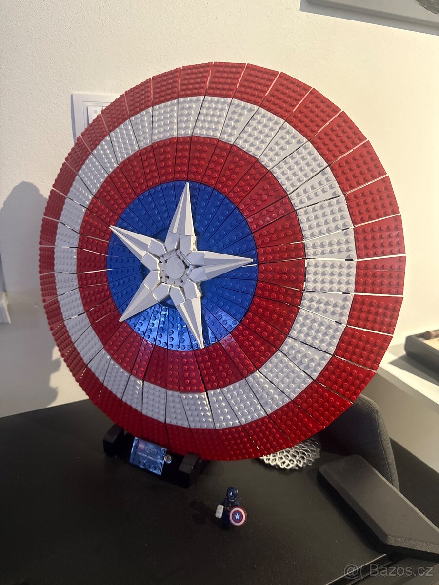 LEGO MARVEL 76262 Štít kapitána ameriky