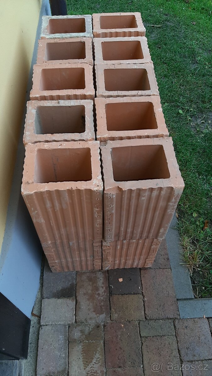 Komínové vložky keramické 13x16 cm