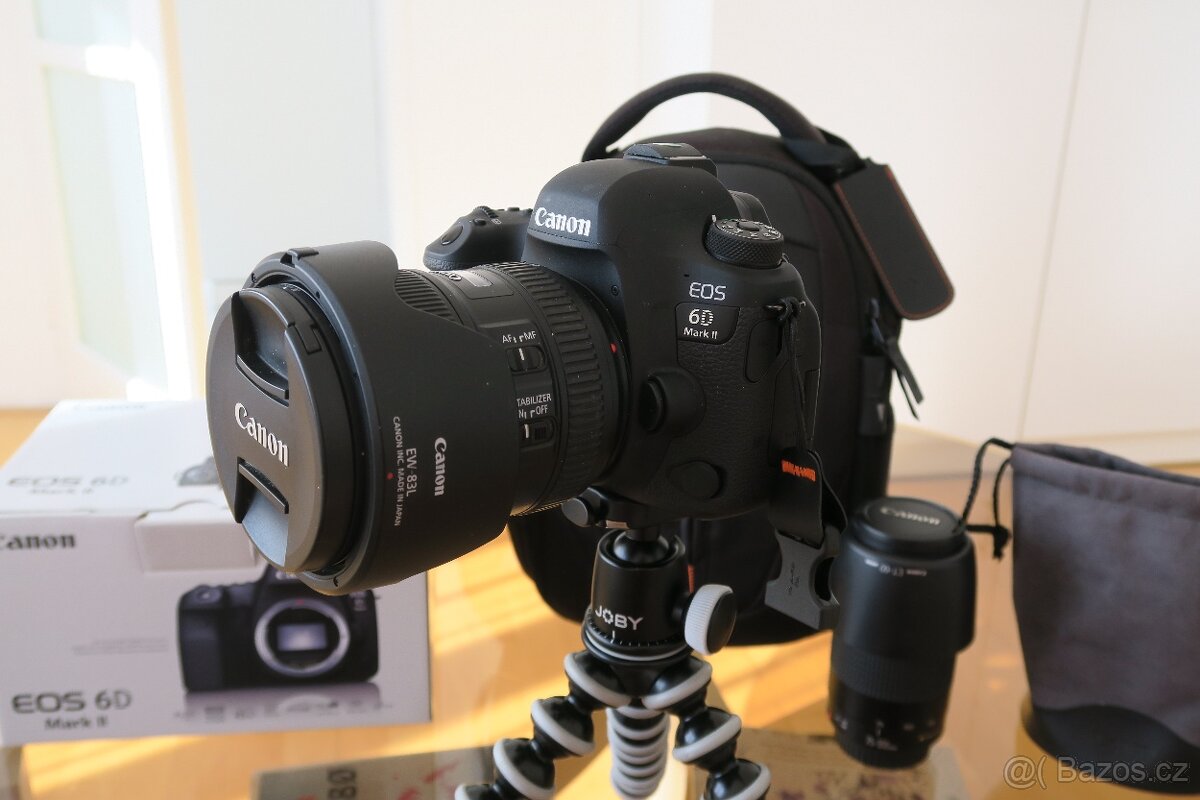 Canon EOS 6D II + 2x objektiv