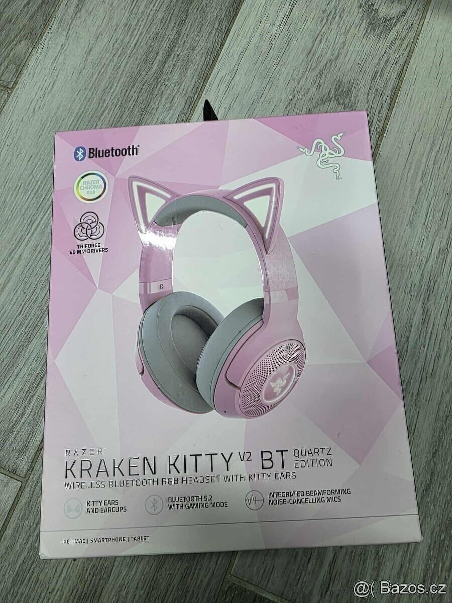 Razer Kraken Kitty BT V2 - Quartz Ed.