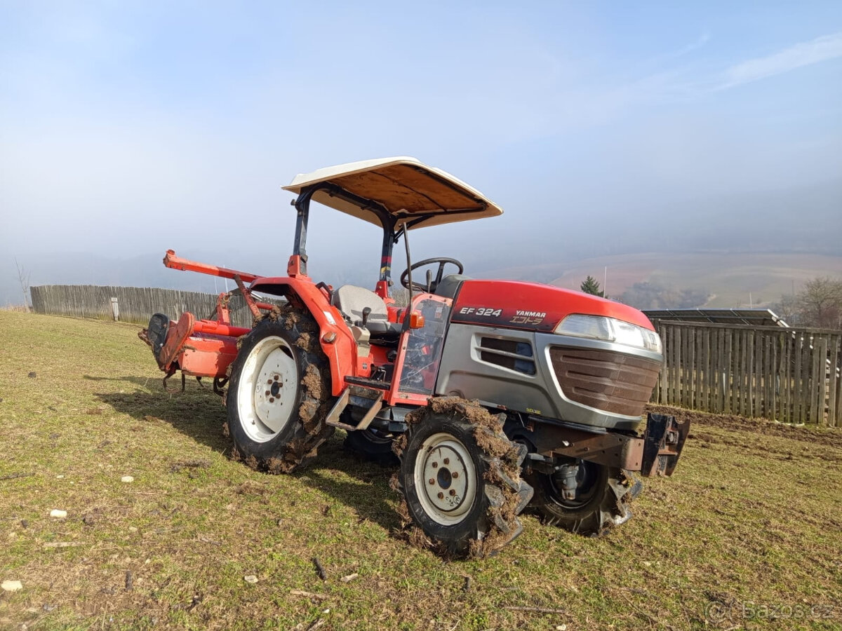 Prodám malotraktor Yanmar EF324 cena vč.DPH