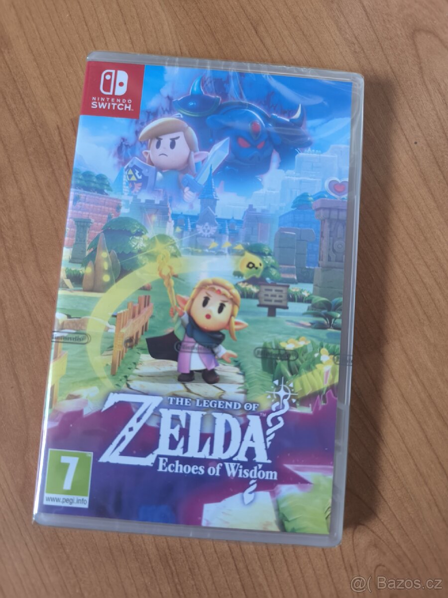 Nová originál zabalená hra Zelda Echoes of Wisdom