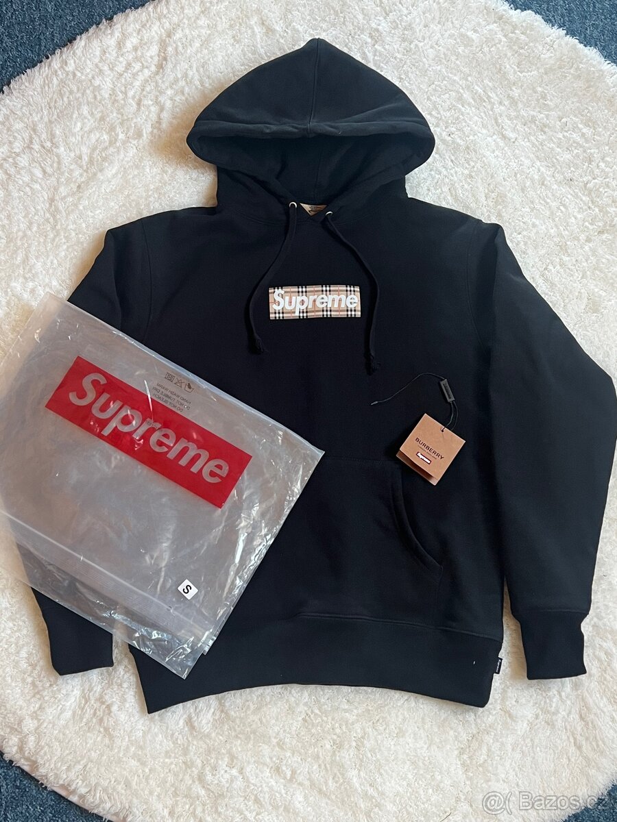 Supreme x burberry mikina