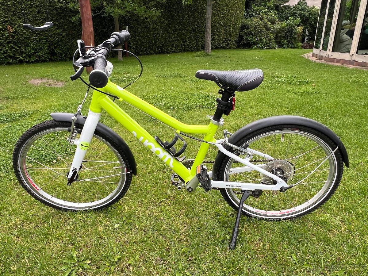 Detske kolo Woom 4 go (20”) Lizard Lime