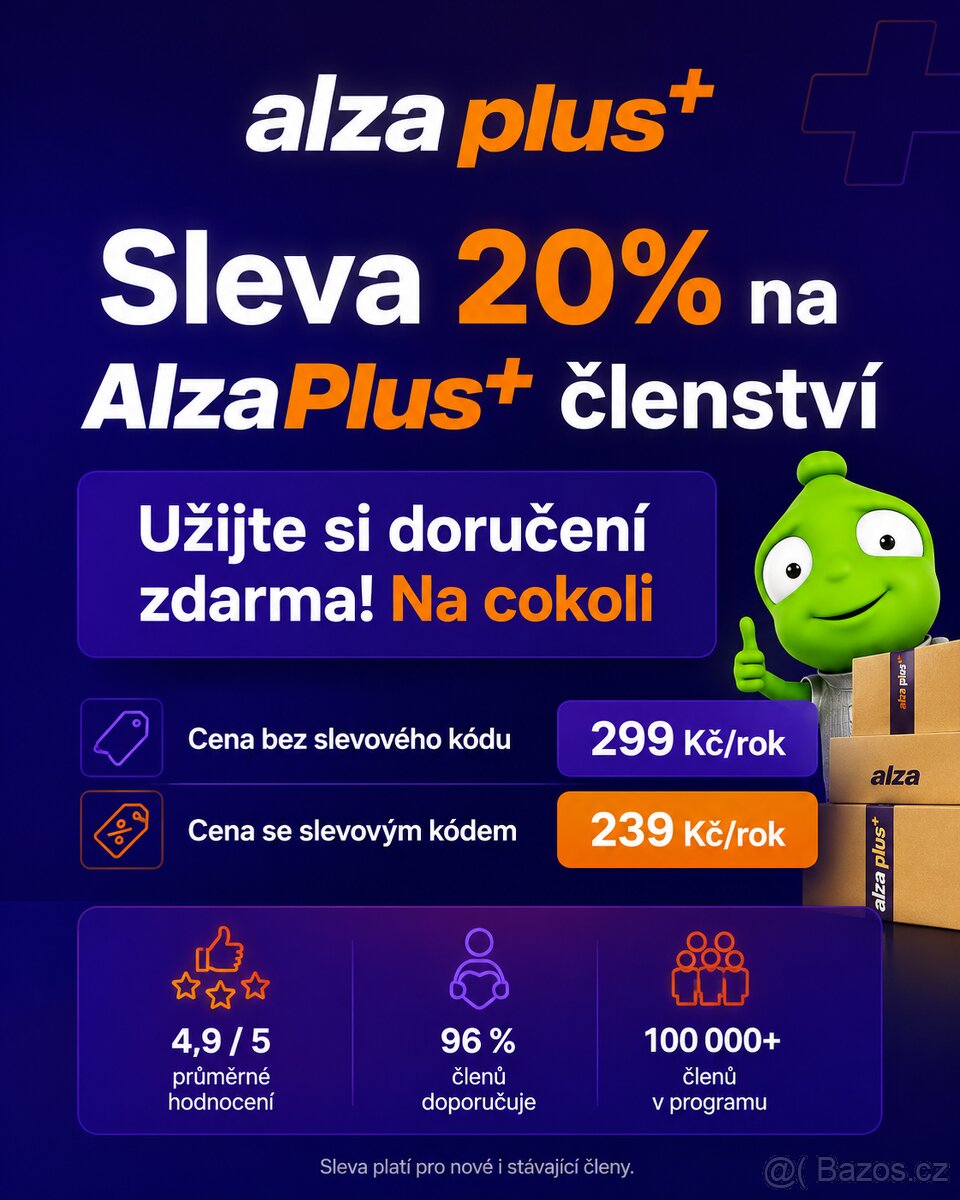 Sleva na Alzaplus členství