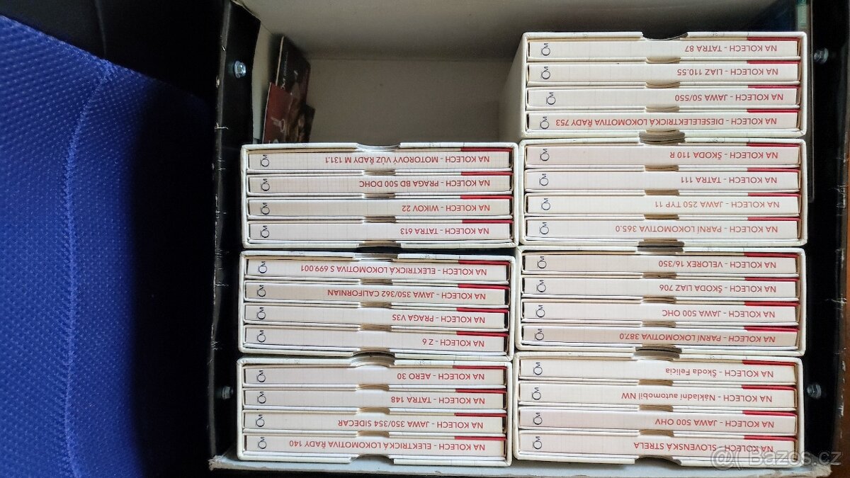 Mince na kolech celá sada