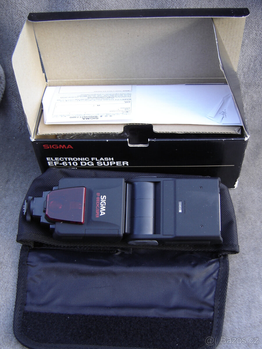 Blesk SIGMA EF-610 DG SUPER pro Pentax