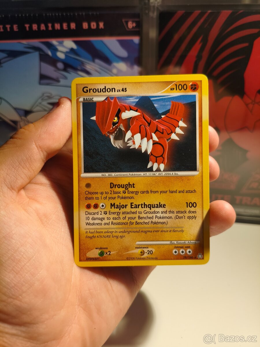 Pokémon karta Groudon 29/146