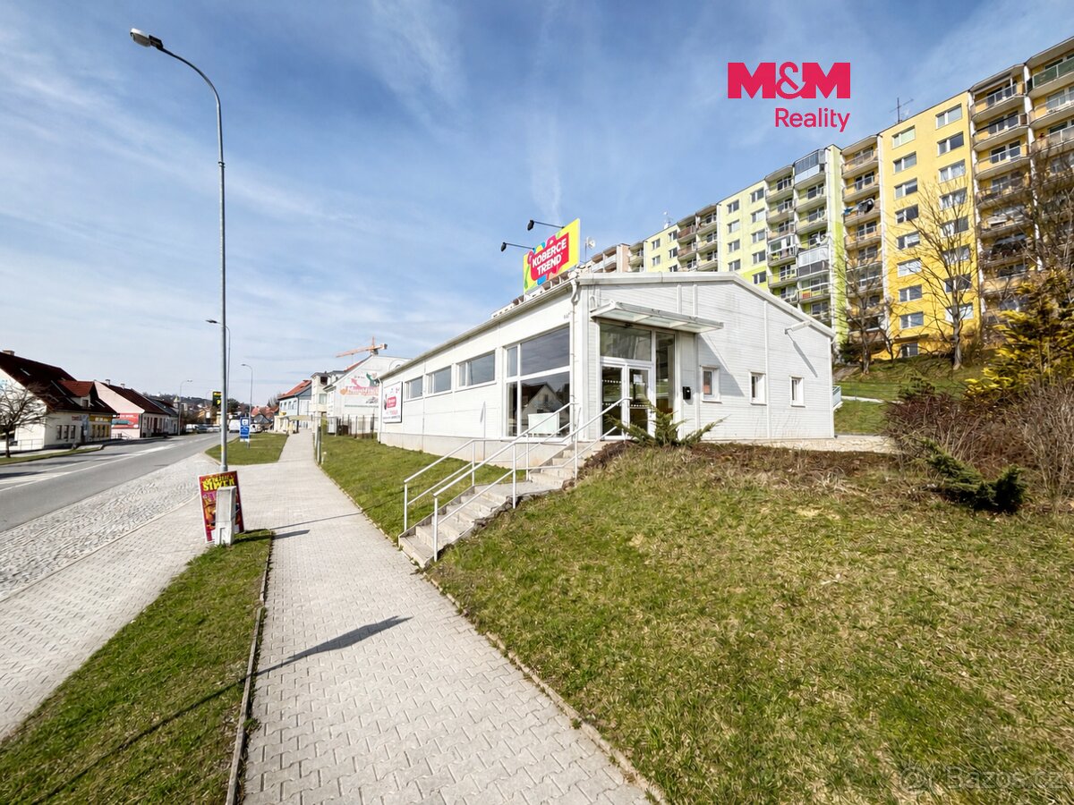 Pronájem obchodního objektu, 293 m², Třebíč, ul. Brněnská