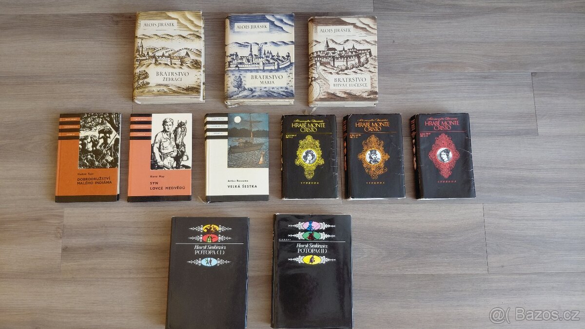 Knihy 50,- Kčks