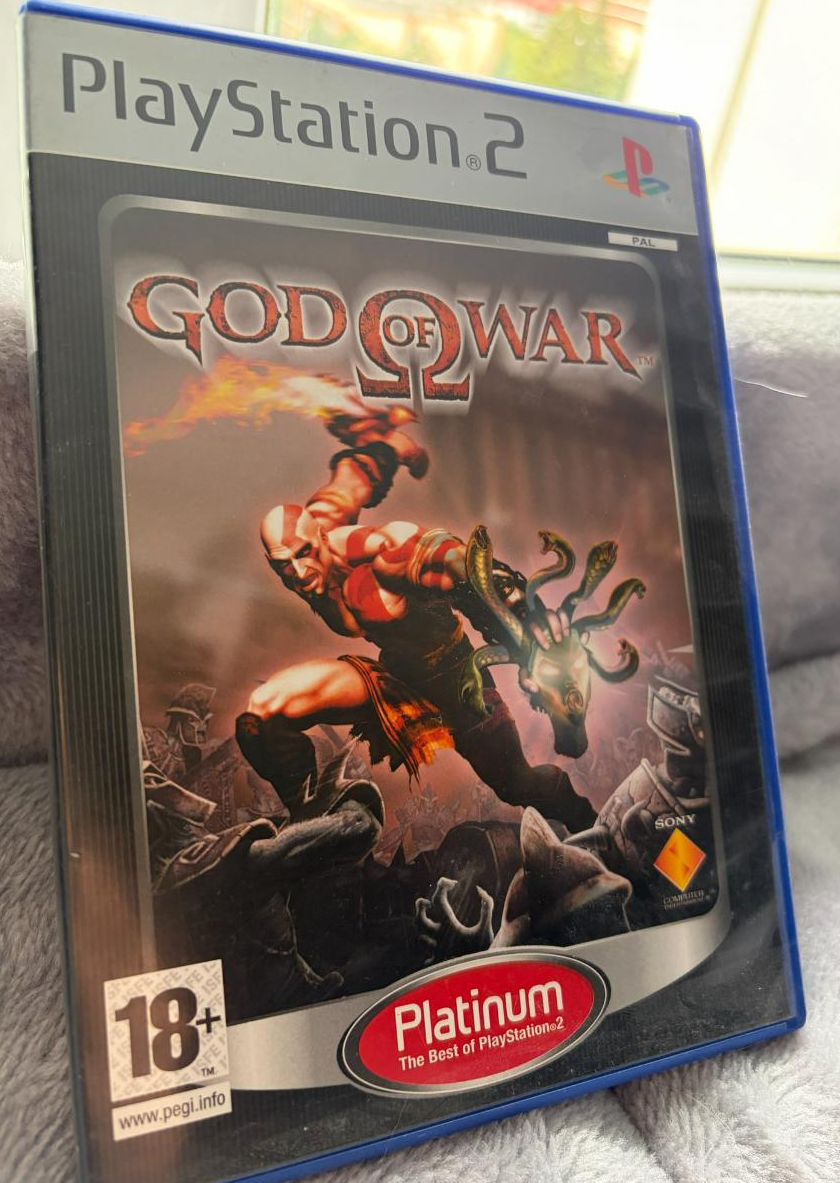 God of War 1 PS2 Platinum