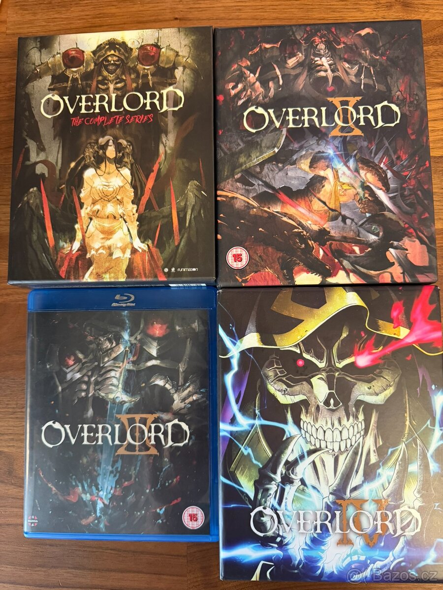 Overlord 1-4 Collector Limited Edition Blu-ray