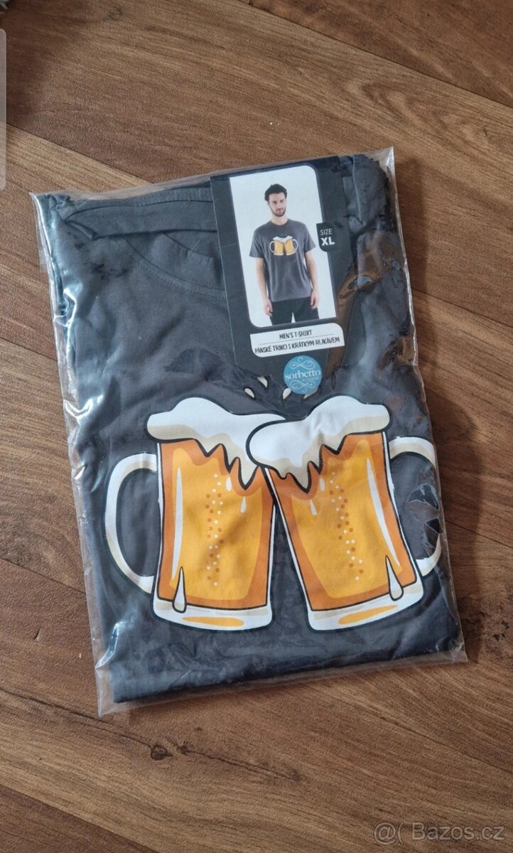 Nové pánské triko krátký rukáv