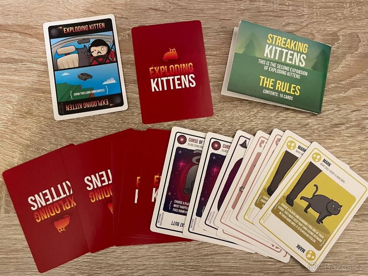 Exploding Kittens: Streaking Kittens / Výbušná koťátka
