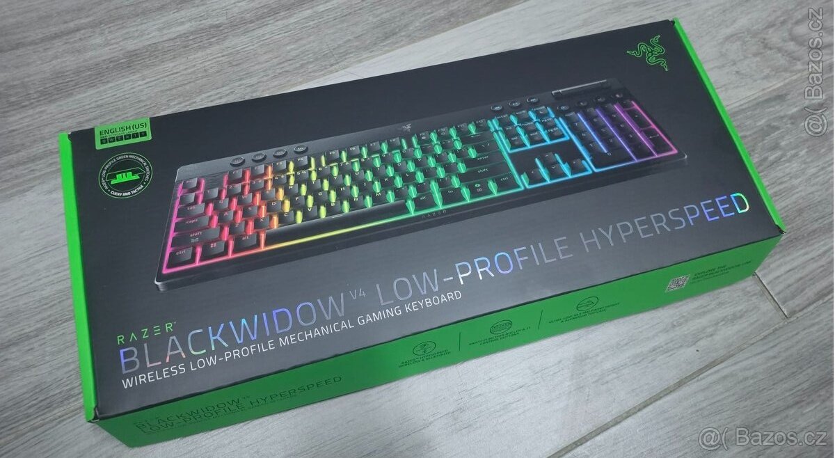 Razer BlackWidow V4 Low-profile HyperSpeed