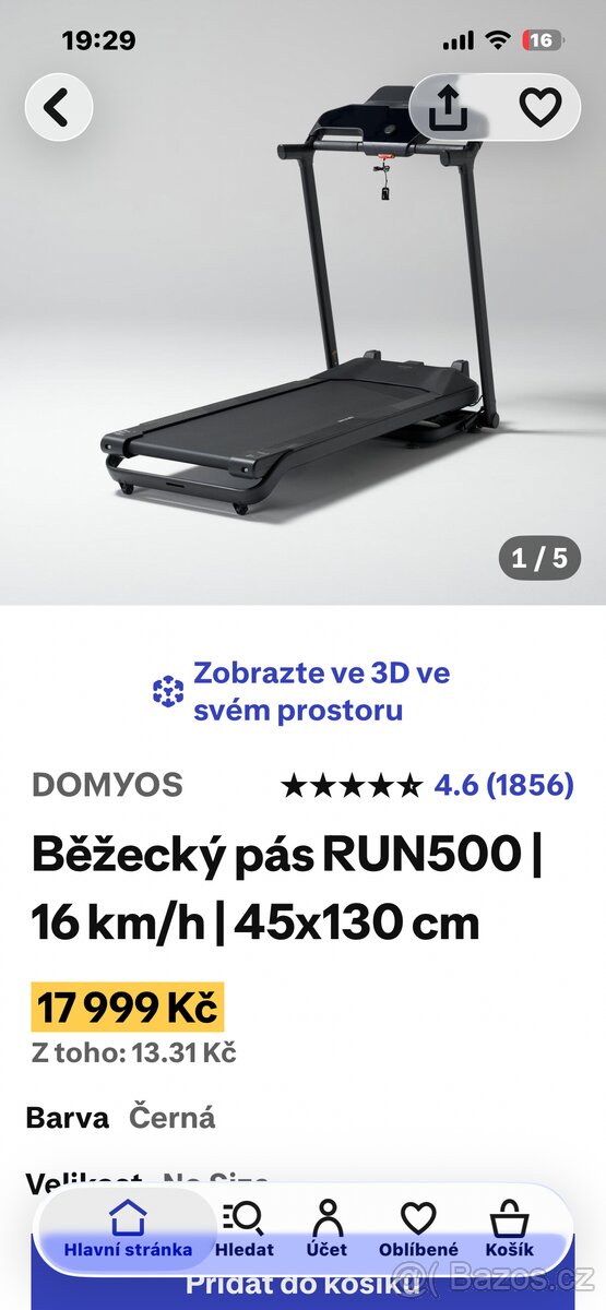 Prodám běžecký pás