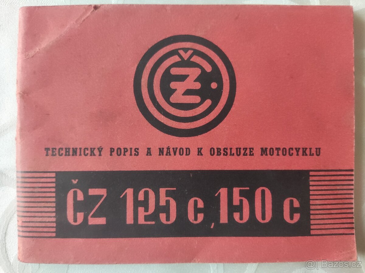 Návod ČZ 125 c, 150 c