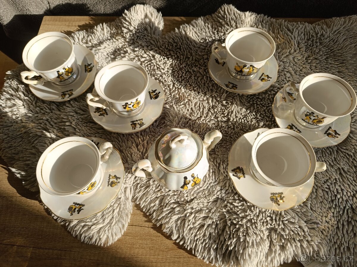 Starožitná porcelánová sada Zaječar(Jugoslávie)