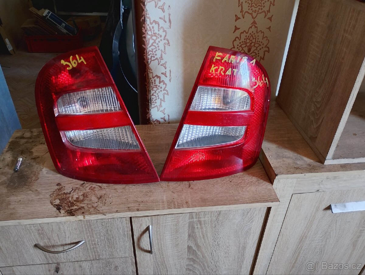 Zadnii světla Škoda fabia 1