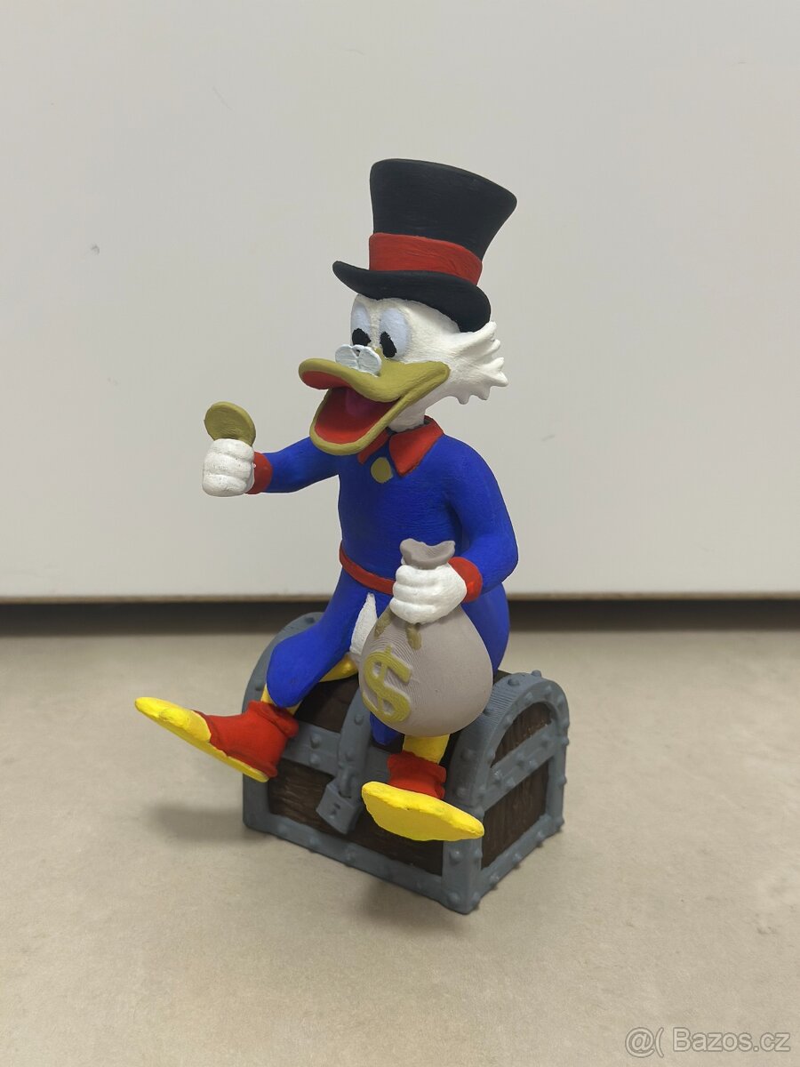 Figurka Scrooge McDuck (Strýček Skrblík)