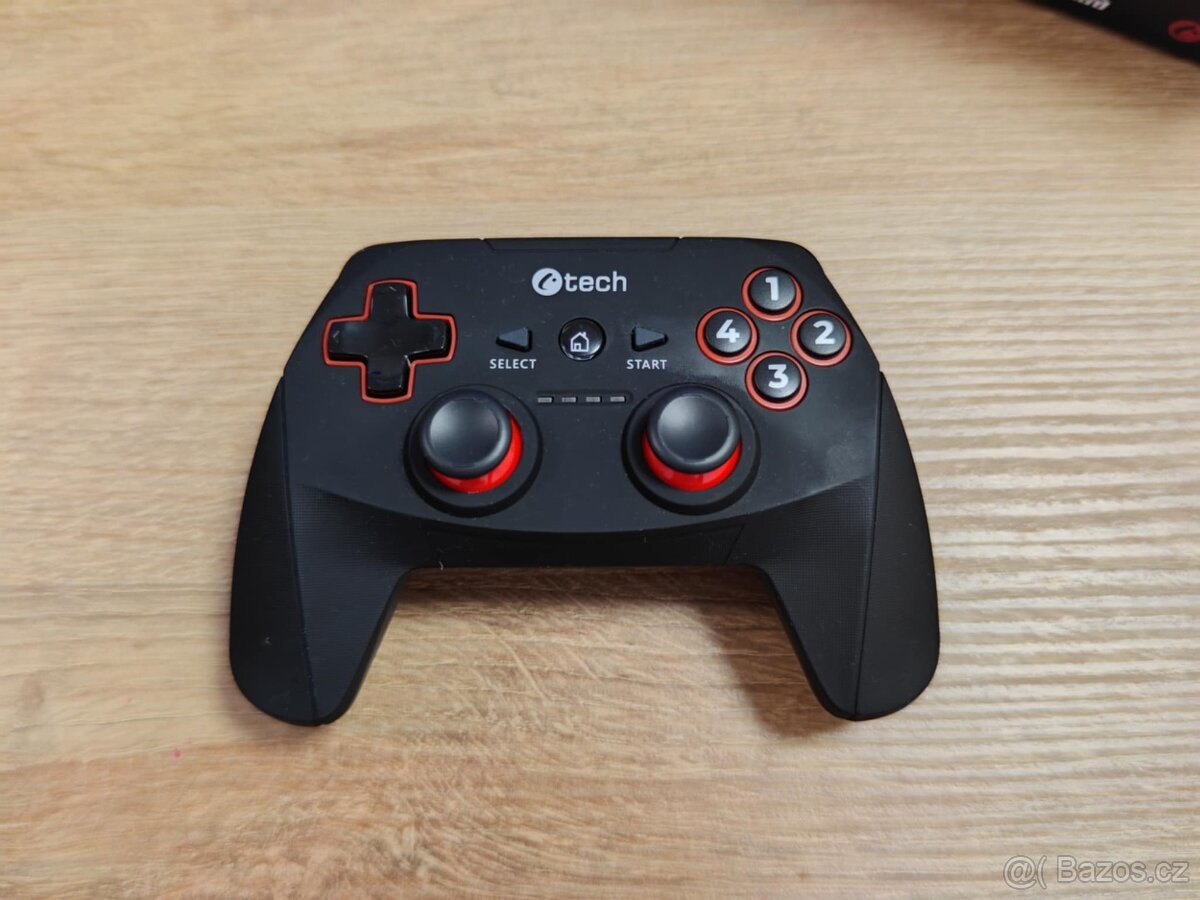 C-Tech Khort, černý, PS3 a PC, Android